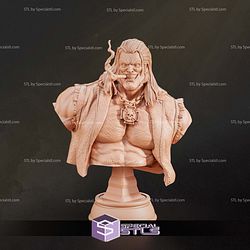 Lobo at Bar Bust STL Files