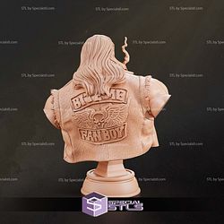 Lobo at Bar Bust STL Files