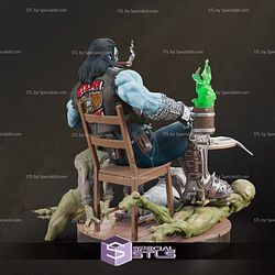 Lobo at Bar STL Files