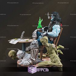 Lobo at Bar STL Files