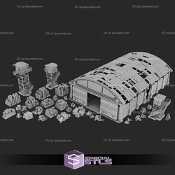Logistics Depot Bundle The Lazy Forger Miniatures