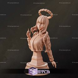 Makima Blood Angel Bust STL Files