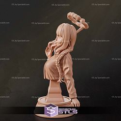 Makima Blood Angel Bust STL Files