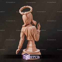 Makima Blood Angel Bust STL Files