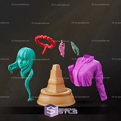 Makima Blood Angel Bust STL Files