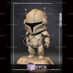 Mandalorain 1-10 Chibi STL Files