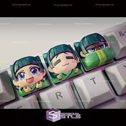 Maomao The Apothecary Diaries Keycap STL Files