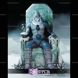 Mr Freeze on Throne STL Files