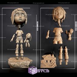 Powder Arcane Chibi STL Files