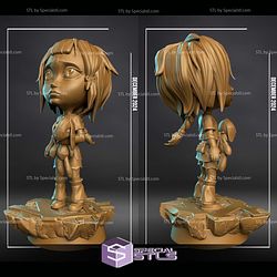 Powder Arcane Chibi STL Files