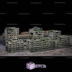 Ruined Modular City Bundle The Lazy Forger Miniatures
