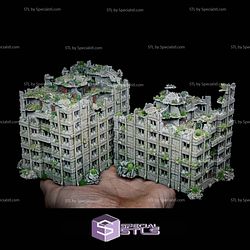 Ruined Modular City Bundle The Lazy Forger Miniatures