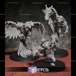Savannah Pack STL Miniatures