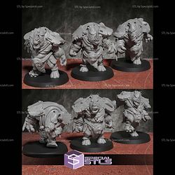 Savannah Pack STL Miniatures