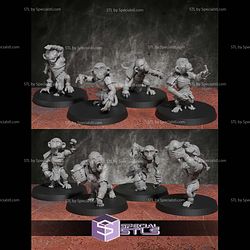 Savannah Pack STL Miniatures