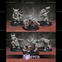 Savannah Pack STL Miniatures