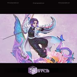 Shinobu Kocho Butterfly V3 STL Files