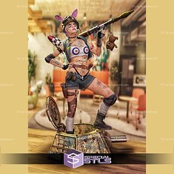 Tank Girl IDW Comics STL Files