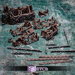 Western Kingdom Battlefield Bundle The Lazy Forger Miniatures