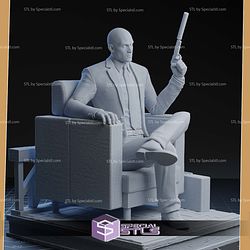 Agent 47 Hitman on Sofa STL Files