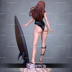 Black Widow Swimsuit STL Files