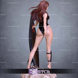 Black Widow Swimsuit STL Files