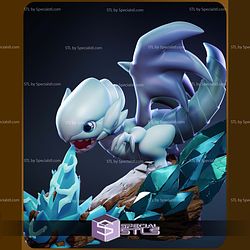 Chibi Blue Eyes White Dragon Yugioh STL Files