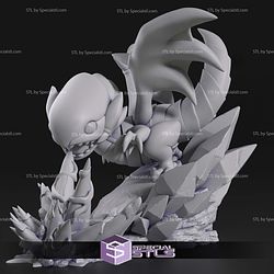 Chibi Blue Eyes White Dragon Yugioh STL Files