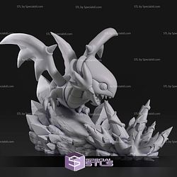 Chibi Blue Eyes White Dragon Yugioh STL Files