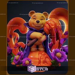 Chibi Pooh Disney Lorcana STL Files