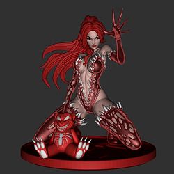Gwenom and Mary Jane as Carnage