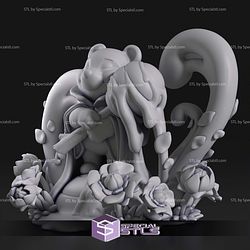 Chibi Pooh Disney Lorcana STL Files