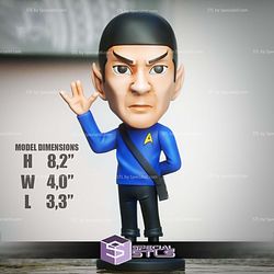 Chibi STL Collection Star Trek Spock