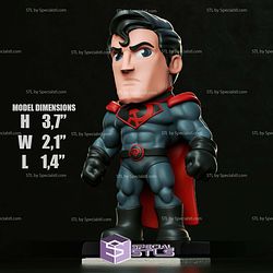 Chibi STL Collection Superman Red Son