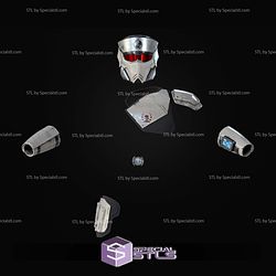 Cosplay STL Files Helldivers 2 UF16 Inspector Armor
