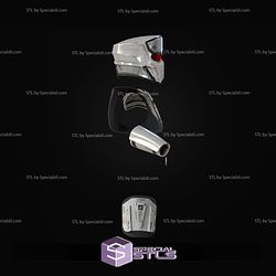 Cosplay STL Files Helldivers 2 UF16 Inspector Armor