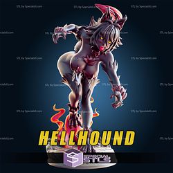 Hellhound Monster Girl V2 STL Files