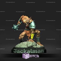 Jackalman Thundercats Lunatacs STL Files