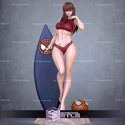 Mary Jane Swimsuit STL Files
