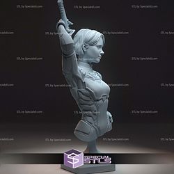 Mio Split Fiction Stand Bust STL Files