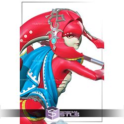 Mipha Zelda Breath of the Wild STL Files