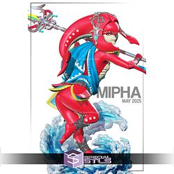 Mipha Zelda Breath of the Wild STL Files