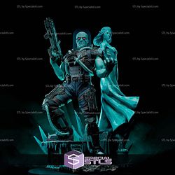 Mr Freeze Ice 1-6 Diorama STL Files