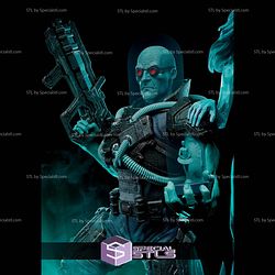Mr Freeze Ice 1-6 Diorama STL Files