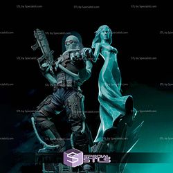 Mr Freeze Ice 1-6 Diorama STL Files