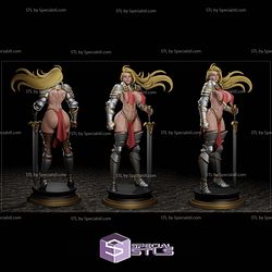 NSFW Collection - Knight Girl STL Files