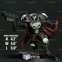 Punisher Big Armor STL Files