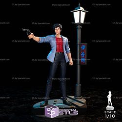 Ryo Saeba City Hunter STL Files