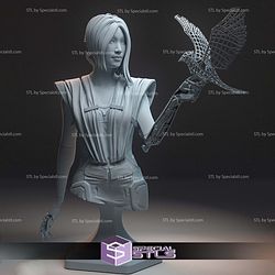 Songbird Cyberpunk 2077 Bust STL Files