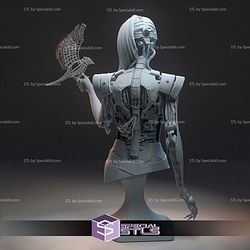 Songbird Cyberpunk 2077 Bust STL Files